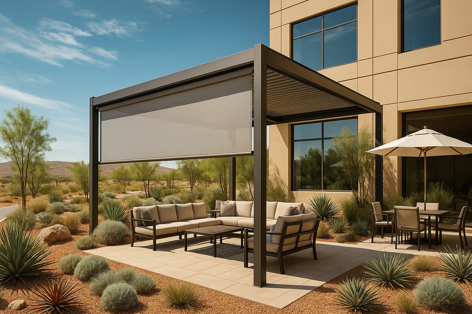 enterprise-nv-retractable-shades-installation Enterprise, NV Retractable Shades Installation